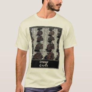Oranje grove t-shirt