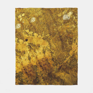 Oranje grunge textureabstract, oud, antiek, kunst, fleece deken