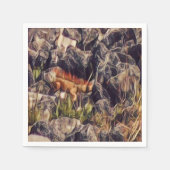 Oranje Guana Art Servet (Voorkant)