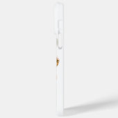 Oranje Guardian Angel Art Aangepaste iPhone Case (Achterkant / Links)