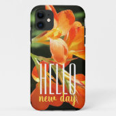 Oranje Hallo lelie Case-Mate iPhone Case (Achterkant)