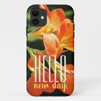 Oranje Hallo lelie iPhone 11 Hoesje
