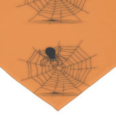 Oranje Halloween Spider Web Table Runner Lange Tafelloper (Hoek)