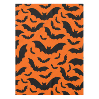 oranje halloween vampier vleermuizen gotisch tafelkleed