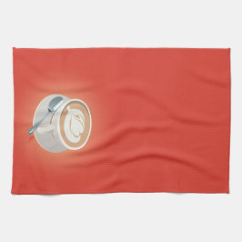 Oranje handdoek