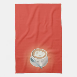 Oranje handdoek
