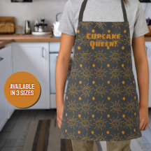 Oranje handschrift Sun Pattern Custom