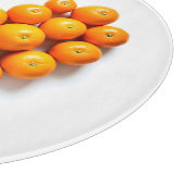 Oranje hart snijplank (Hoek)