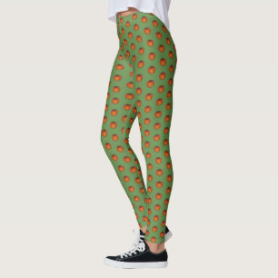 Oranje Harvest Pumpkin Halloween Thanksgiving Herf Leggings