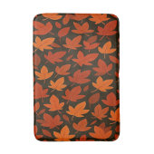 Oranje herfst Leaves Badmat (Voorkant Verticaal)