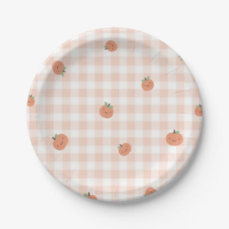 Oranje Herfst Papieren Bord - Herfst Tafelservies