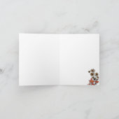 Oranje Herfst pompoen bedankje Notitiekaartje (Binnen)