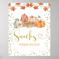 Oranje Herfst Pompoen Patch Verjaardag Snacks Teke