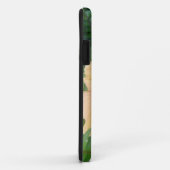 Oranje Hibiscus Flower met Ferns Case-Mate iPhone Case (Achterkant/rechts)