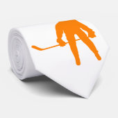 Oranje Hockey Stropdas (Opgerold)