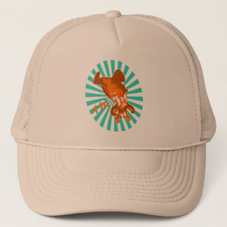 Oranje Ika Trucker Pet