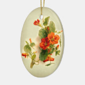 Oranje Indische kers Keramisch Ornament (Links)