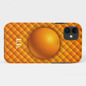 Oranje iPhone 5 Hoesje (Achterkant (horizontaal))
