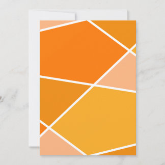 Oranje JanaiCreates ColorCollection Uitnodiging