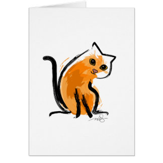 Oranje je een kat