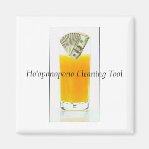 Oranje Juice Ho'oponopono Cleaning Tool Magneet