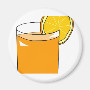 Oranje Juice Magneet