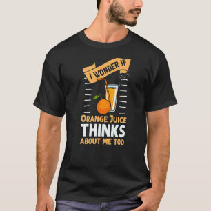 Oranje Juismachine Juicer Drink Mix Verse Maker T-shirt