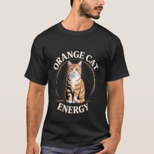 Oranje Kat Energie Oranje Tabby Kat Liefhebbers Gr T-shirt