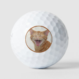 Oranje Kat - Ik ben weer in de zandbak? Golfballen