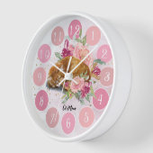 Oranje kat illustratie Kinder (Hoek)