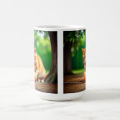 Oranje Kat Koffiemok (Center)