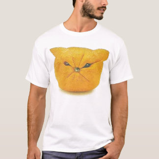 oranje kat t-shirt