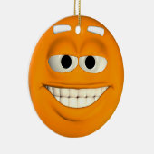 Oranje Keramisch Ornament (Rechts)