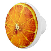 Oranje keramische knop (Rechts)