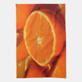 Oranje keukenhanddoek 16 x 24 inch (Verticaal)