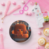 Oranje kikker papieren kommen (Feest)