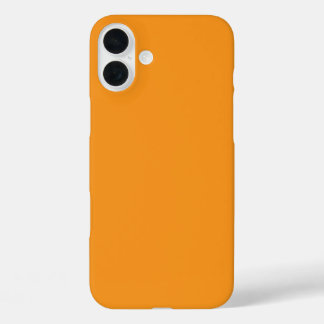 oranje kleur iPhone / iPad hoesje