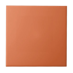 Oranje Knockout Square Kitchen en Bathroom Tegeltje