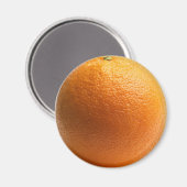 Oranje koelapparaat voor fruit Magnet Magneet (Voorkant / Achterkant)