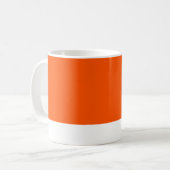 Oranje Koffiemok (Voorkant links)
