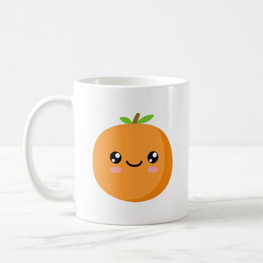 Oranje Koffiemok (Links)