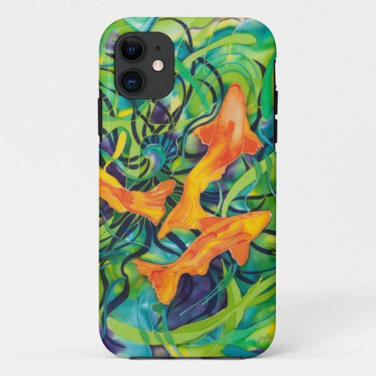 Oranje Koi Case-Mate iPhone Case (Achterkant)
