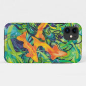 Oranje Koi Case-Mate iPhone Case (Achterkant (horizontaal))