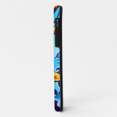 Oranje koi vis blauw Case-Mate iPhone case (Achterkant/links)