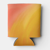 Oranje koraalgele golflengte blikjeskoeler (Voorkant)