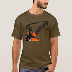 Oranje kraan t-shirt