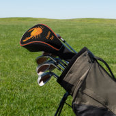 Oranje krab golfheadcover (Insitu)