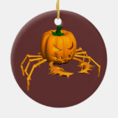 Oranje krab keramisch ornament (Achterkant)