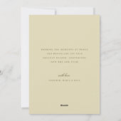 Oranje Krans Kerst Kaart (Achterkant)