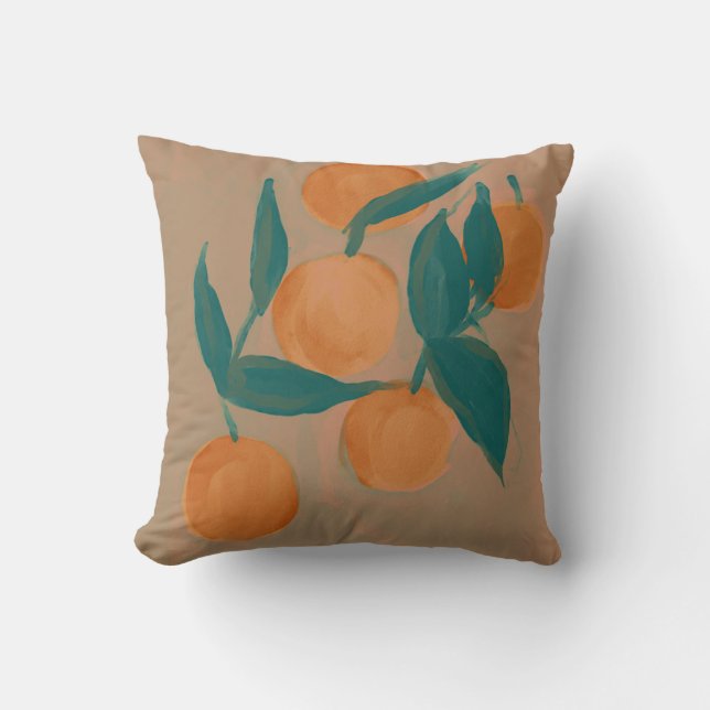  oranje kussen (Voorkant)
